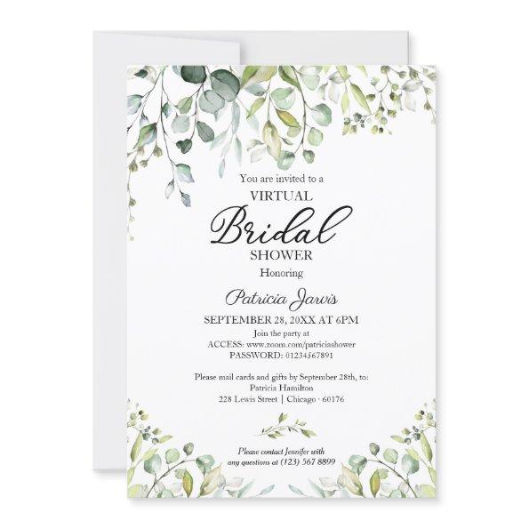 Eucalyptus Greenery Virtual  Invitati