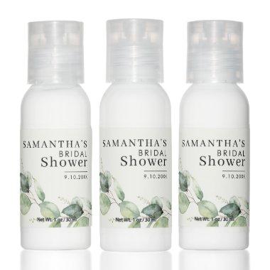 Eucalyptus Greenery Watercolor  Hand Lotion