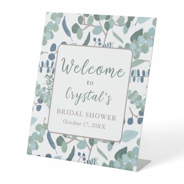 Eucalyptus Greenery Welcome  Sign