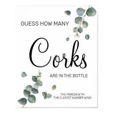 Eucalyptus How many Corks  game sign