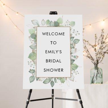 Eucalyptus Leaf Border Welcome to  Foam Board