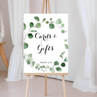 Eucalyptus Modern Calligraphy Invitations and Gifts Sign