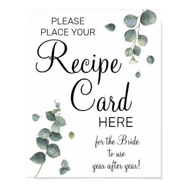 Eucalyptus Recipe   game sign