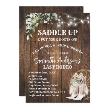 Eucalyptus Saddle Up Put Your Boots Cowgirl Shower