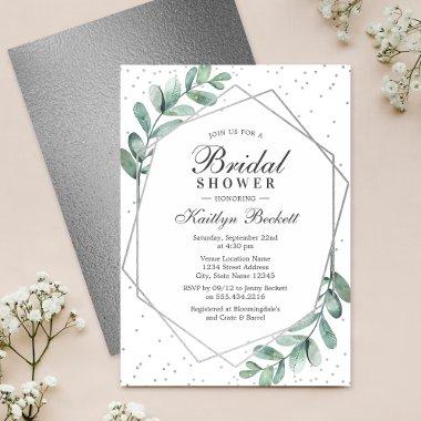 Eucalyptus Silver Geometric