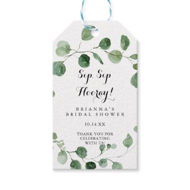 Eucalyptus Sip Sip Hooray  Gift Tags
