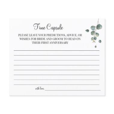 Eucalyptus Time Capsule wedding anniversary  Flyer