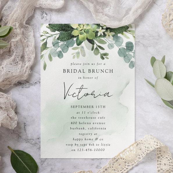 Eucalyptus Watercolor Chic