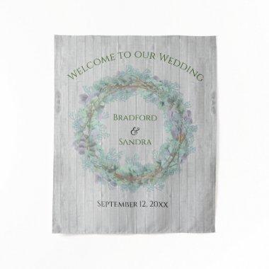 Eucalyptus Wreath Greenery Wedding Favors Matchbo Tapestry
