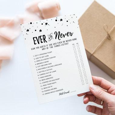 Ever or Never Editable  game