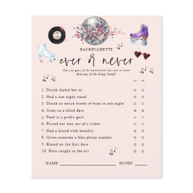Ever or Never | Roller Skating Bachelorette Game