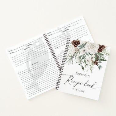 Evergreen elegant  recipe book