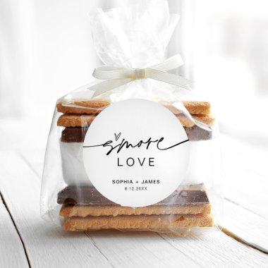 EVERLEIGH S'more Love Favor 3" Round Sticker