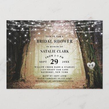 Evermore | Enchanted Forest Amber Bridal Shower Invitations