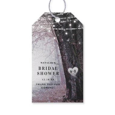 Evermore | Enchanted Forest | Mauve Bridal Shower Gift Tags