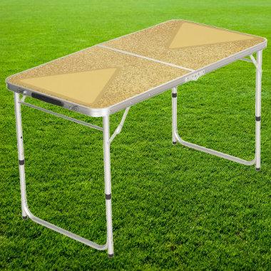 Everything is Better with Gold Glitter Cup Setup Beer Pong Table
