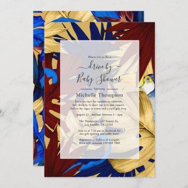 Exotic Forest Drive By Shower Invitations