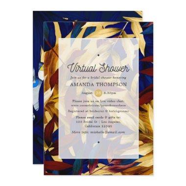 Exotic Forest Virtual Bridal Shower Invitations