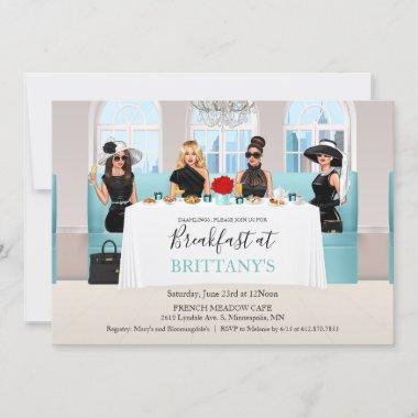 Fabulous Bridal Little Black Dress Table Invitations