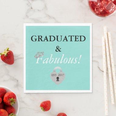 Fabulous & Graduated Celebration Tiara Party Paper Napkins
