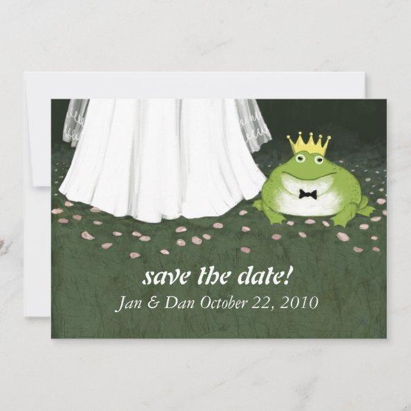 Fairy Tale Wedding Frog Prince Save the Date
