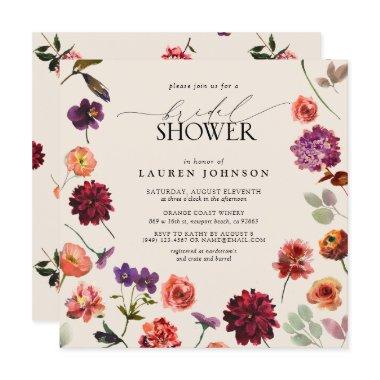 Fall Boho Floral Garden Terracotta