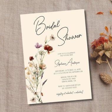 Fall Boho Wildflower