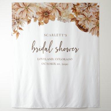 Fall Bridal Shower Tapestry
