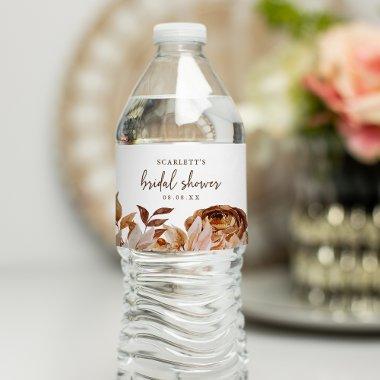 Fall  Water Bottle Label