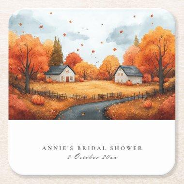 Fall Countryside Ceremony  Coaster