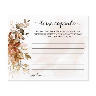 Fall Eucalyptus Time Capsule Advice for Couple Flyer