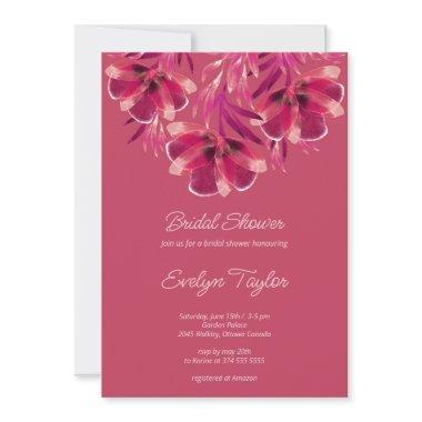 Fall floral, Viva Magenta