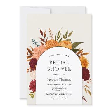 Fall Florals Mums and Marigold Arch
