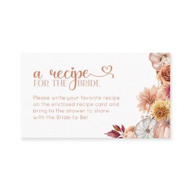 Fall Flowers Recipe request  Business