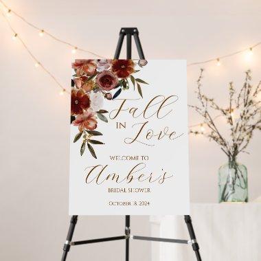Fall In Love Autumn  Welcome Sign