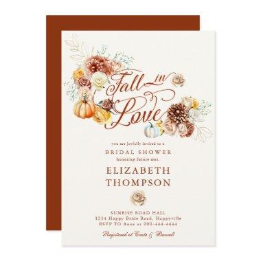 Fall in Love Autumn Pumpkin Gold
