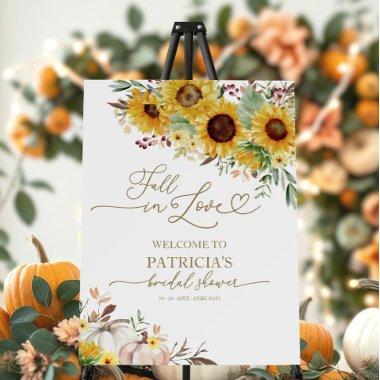 Fall In Love  Welcome Foam Board