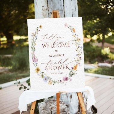 Fall in Love  Welcome Foam Board