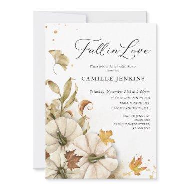 Fall in Love Elegant Pumpkin
