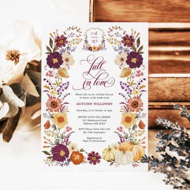Fall in Love Pumpkin Floral