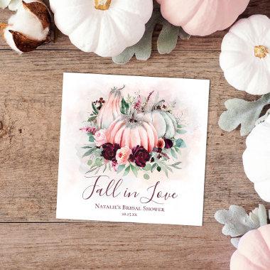 Fall in Love Pumpkin Napkins