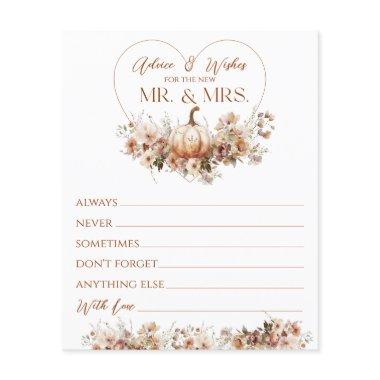 Fall in love Pumpkin Wildflower  Wish