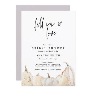 Fall In Love White Pumpkin Autumn