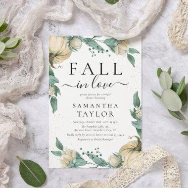 'Fall in Love' White Pumpkin