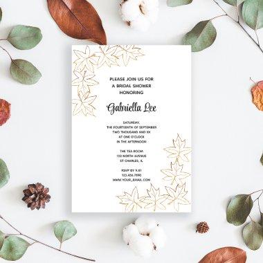 Fall Maple Leaf Edge