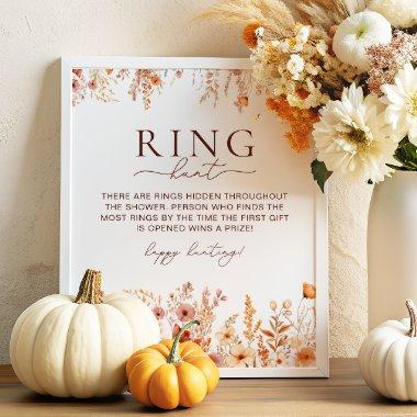 Fall Pumpkin Ring Hunt  Game Poster