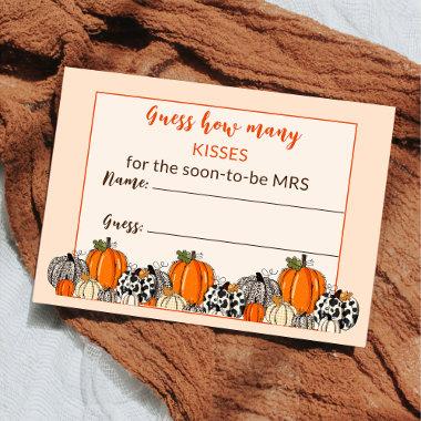 Fall Rustic  Date Game Enclosure