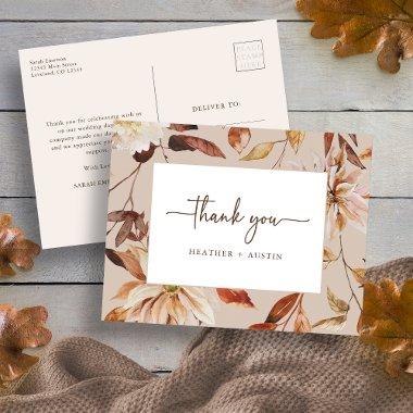 Fall Thank You Post