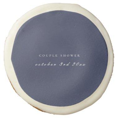 Fall Vineyard Landscape Couple Shower Sugar Cookie