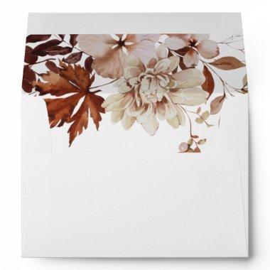 Fall Wedding Envelope